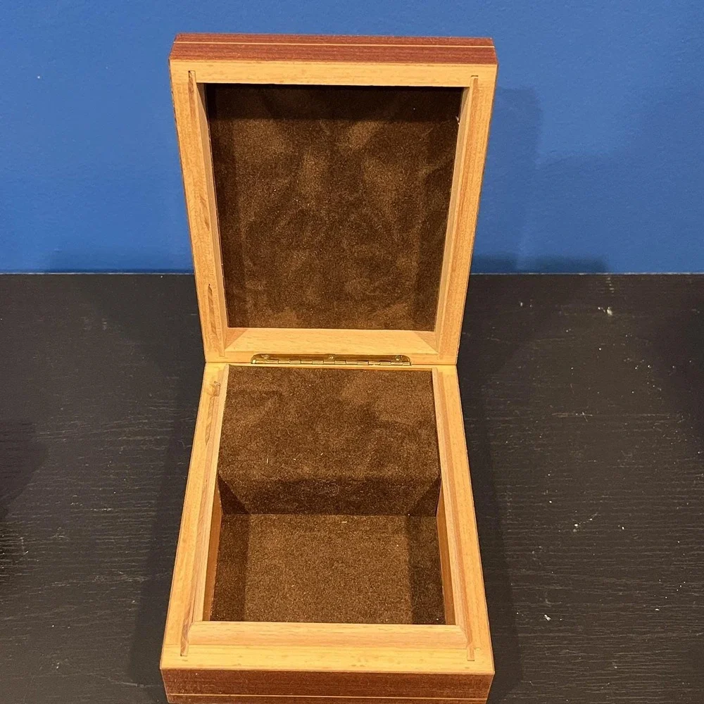 Reuge Music Box Swiss Movement Madam Butterfly Puccini Made In Italy Tested